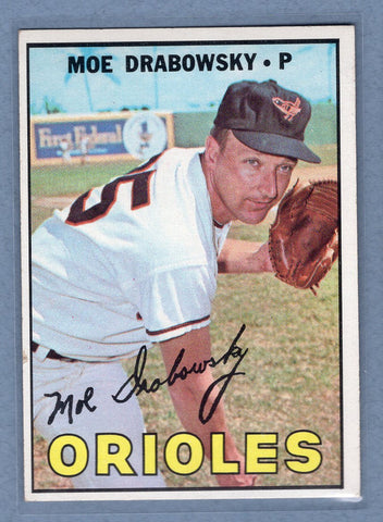1967 Topps #125 Moe Drabowsky EX  GO360