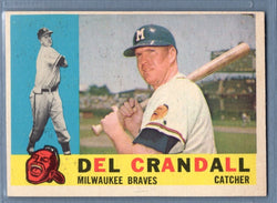1960 Topps #170 Del Crandall VG-EX Set Break 1