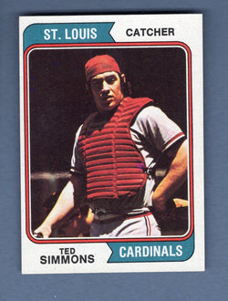 1974 Topps Baseball #260 Ted Simmons NM-MT 002