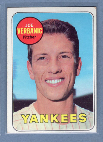 1969 Topps #541 Joe Verbanic EX  GO572