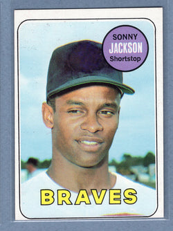 1969 Topps #53 Sonny Jackson (b) EX-MT  GO700