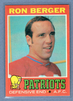 1971 Topps #107 Ron Berger EX-MT  GO260