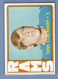 1972 Topps #109 Dave Elmendorf EX-MT  GO326