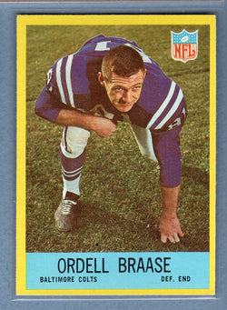 1967 Philadelphia #16 Ordell Braase EX-MT   GO118