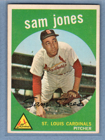 1959 Topps #75 Sam Jones EX  GO213