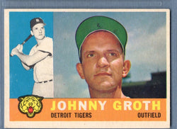 1960 Topps #171 Johnny Groth VG-EX Set Break 1