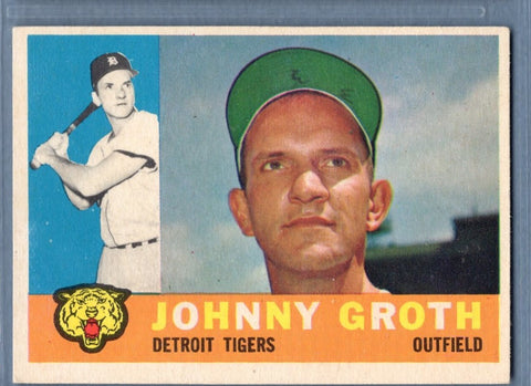 1960 Topps #171 Johnny Groth VG-EX Set Break 1