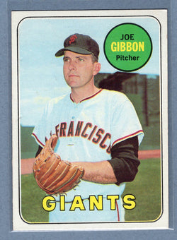 1969 Topps #158 Joe Gibbon EX-MT  GO350