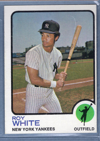 1973 Topps #25 Roy White  (d) EX-MT  GO669
