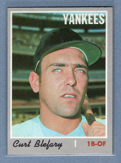 1970 Topps #297 Curt Blefary  (c) EX-MT  GO200