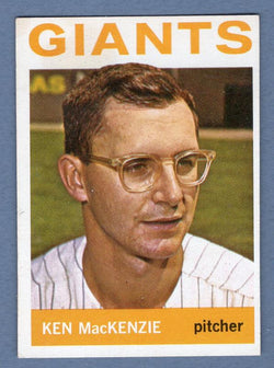 1964 Topps #297 Ken MacKenzie EX  GO97