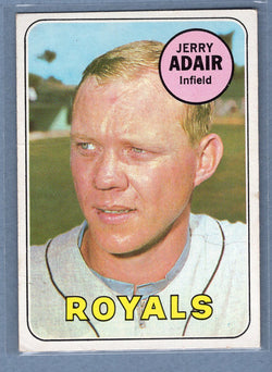 1969 Topps #159 Jerry Adair EX  GO350