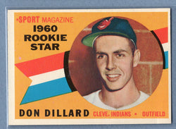 1960 Topps #122 Don Dillard EX-MT  GO223