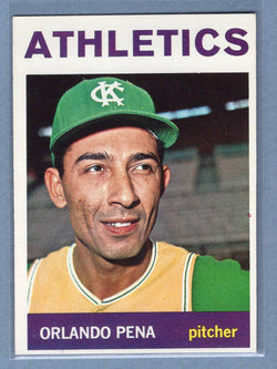 1964 Topps #124 Orlando Pena EX-MT   GO523