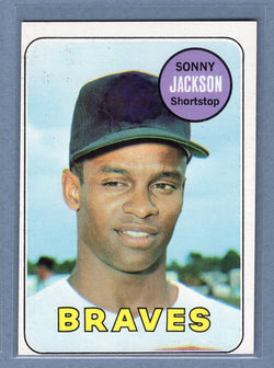 1969 Topps #53 Sonny Jackson (c) EX-MT  GO700