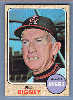 1968 Topps #416 Bill Rigney EX-MT  GO545