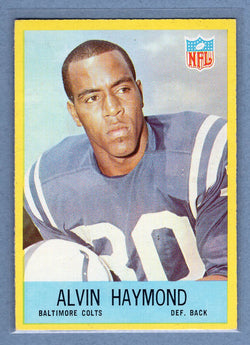1967 Philadelphia #17 Alvin Haymond EX-MT   GO118