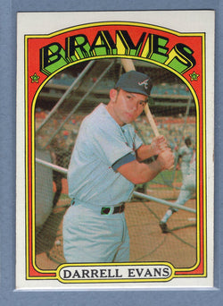 1972 Topps #171 Darrell Evans EX-MT  GO483