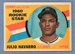 1960 Topps #140 Julio Navarro EX  GO480