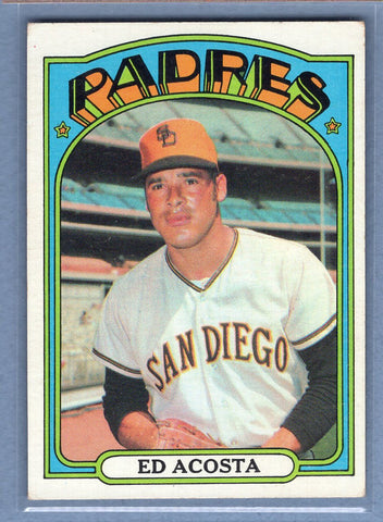 1972 Topps #123 Ed Acosta EX  GO500