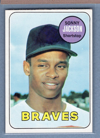 1969 Topps #53 Sonny Jackson (d) EX-MT  GO700