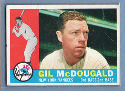 1960 Topps #247 Gil McDougald  G-VG  GO257