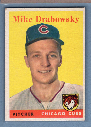 1958 Topps #135 Mike Drabowsky  VG-EX  GO387