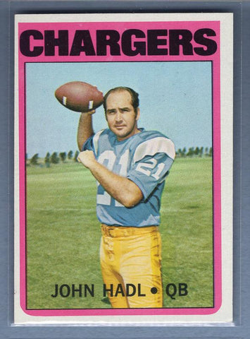 1972 Topps #15 John Hadl EX-MT GO181