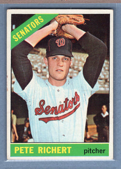 1966 Topps #95 Pete Richert (b) VG-EX  GO470