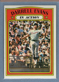 1972 Topps #172 Darrell Evans IA EX-MT  GO483