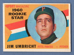 1960 Topps #145 Jim Umbricht EX-MT  GO240B