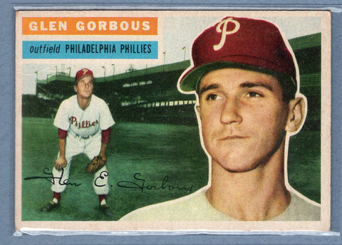 1956 Topps #174 Glen Gorbous (GB) VG   GO125