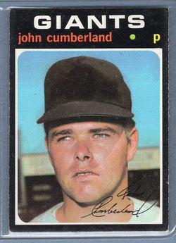 1971 Topps #108 John Cumberland  EX  SB1