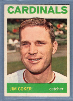 1964 Topps #211 Jim Coker EX-MT  GO560