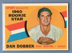 1960 Topps #123 Dan Dobbek EX-MT  GO223