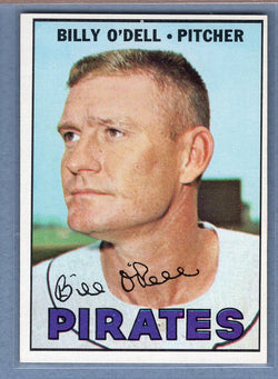 1967 Topps #162 Billy O'Dell EX-MT  GO390