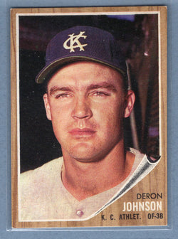 1962 Topps #82 Deron Johnson  EX  GO522