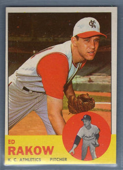 1963 Topps #82 Ed Rakow EX-MT  GO393