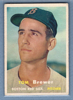 1957 Topps #112 Tom Brewer (b) VG-EX   GO260