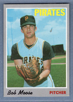 1970 Topps #110 Bob Moose  EX-MT  SB2