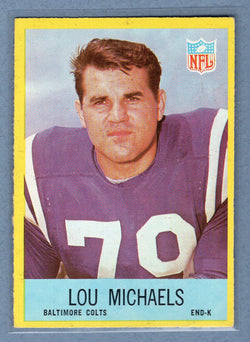 1967 Philadelphia #22 Lou Michaels EX-MT   GO118