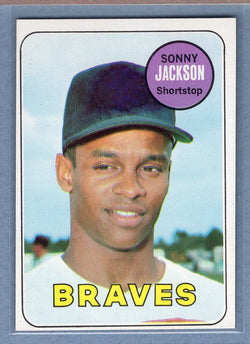 1969 Topps #53 Sonny Jackson (e) EX-MT  GO700