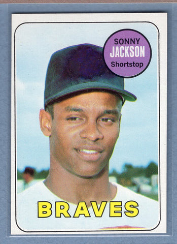 1969 Topps #53 Sonny Jackson (e) EX-MT  GO700