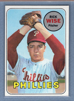 1969 Topps #188 Rick Wise (b) EX-MT  GO265