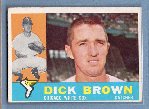 1960 Topps #256 Dick Brown (a) VG  GO257