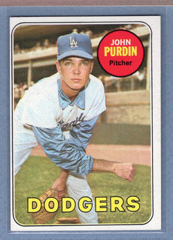 1969 Topps #161 John Purdin EX  GO350