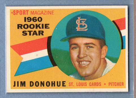 1960 Topps #124 Jim Donohue EX-MT  GO223