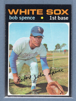 1971 Topps #186 Bob Spence  (e) EX-MT  GO775