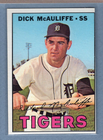 1967 Topps #170 Dick McAuliffe (b) EX   GO340