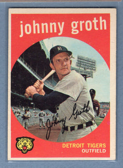 1959 Topps #164 Johnny Groth EX   GO410